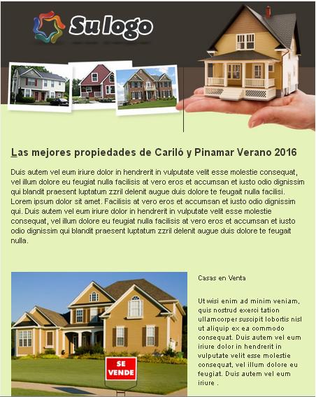 template de email marketing para inmobiliaria